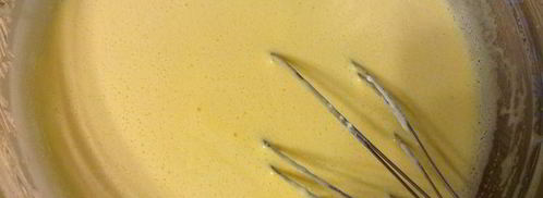 японский чизкейк с ягодным соусом. Шаг 5