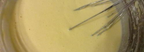 японский чизкейк с ягодным соусом. Шаг 6