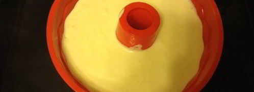 японский чизкейк с ягодным соусом. Шаг 8