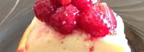 японский чизкейк с ягодным соусом. Шаг 11