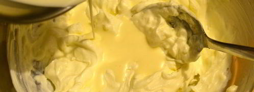 закусочные мини-чизкейки со слабосоленой семгой. Шаг 6