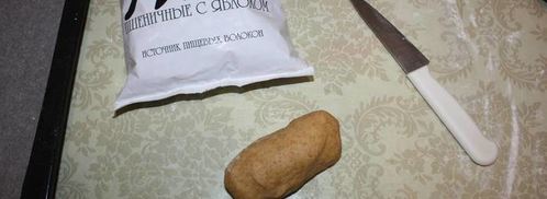 десерт хворост под снегом. Шаг 12