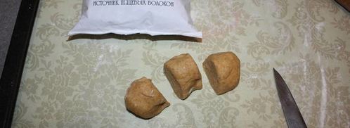 десерт хворост под снегом. Шаг 13