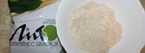 десерт хворост под снегом. Шаг 7