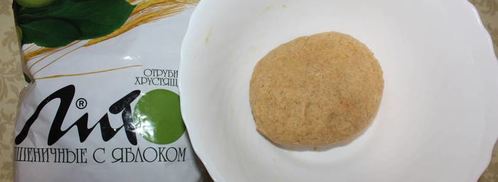 десерт хворост под снегом. Шаг 10