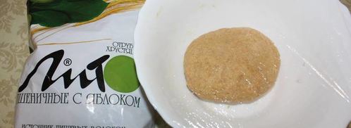 десерт хворост под снегом. Шаг 11