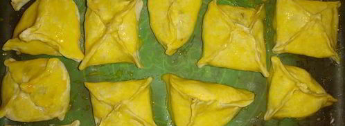 домашние слойки с печенью. Шаг 19