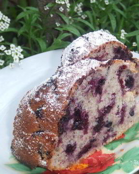 Черничный кекс