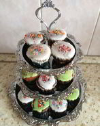 Капкейк с глазурью