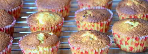 капкейки с белым шоколадом и фисташками. Шаг 11