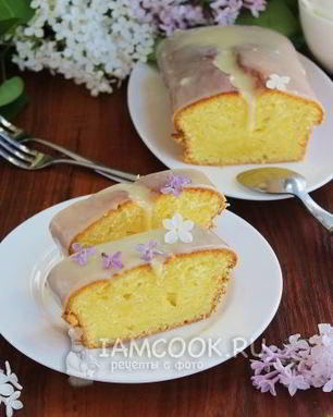 Кекс на сметане и маргарине