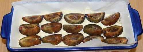 кекс со сливой и штрейзелем. Шаг 6