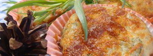 кексы с кинзой и тархуном. Шаг 7