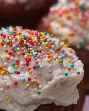 Кексы Шоколадный плен да банановый крем