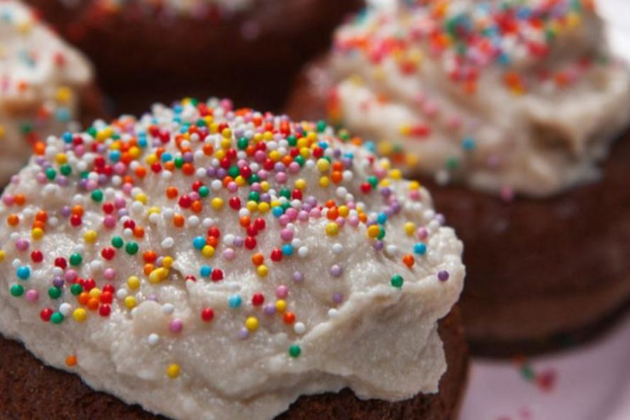 Рецепт кексов шоколадный плен да банановый крем