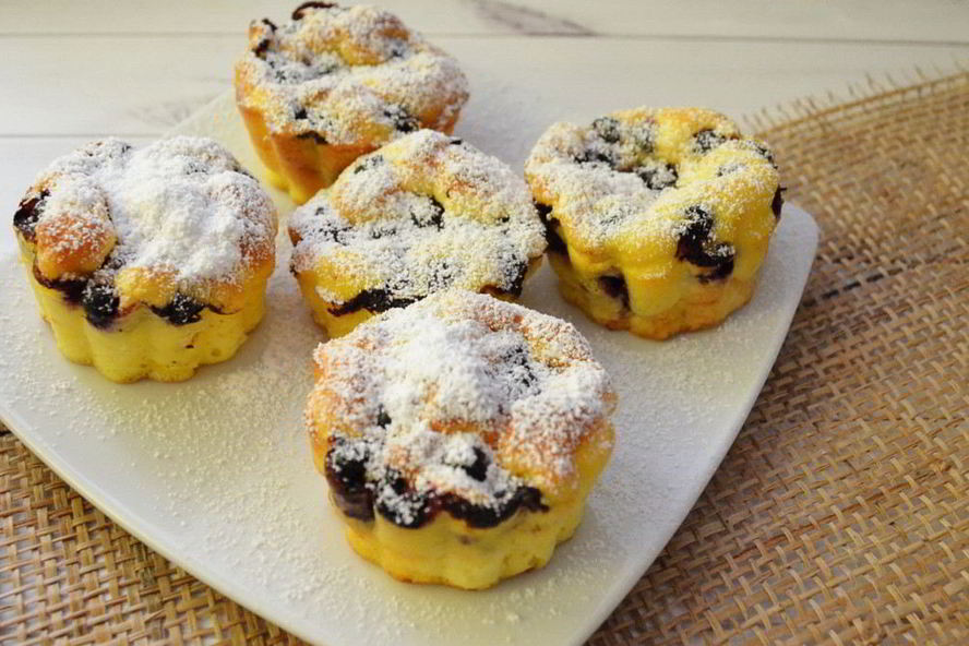 Рецепт кексов со смородиной