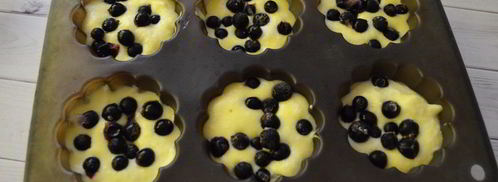 кексы со смородиной. Шаг 6