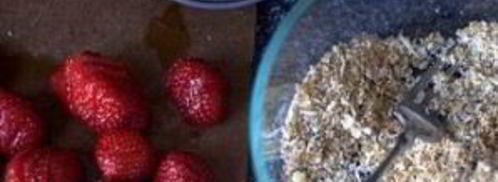 хлебные кексики с клубникой. Шаг 4