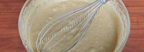 кофейный кекс с целым бананом. Шаг 6