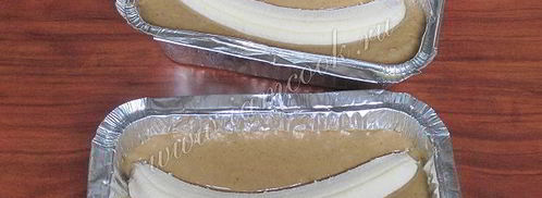 кофейный кекс с целым бананом. Шаг 7