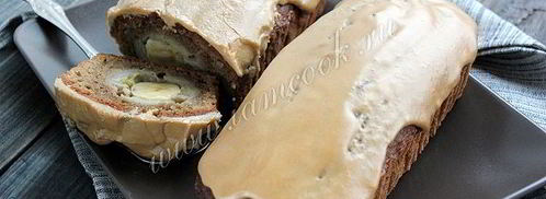 кофейный кекс с целым бананом. Шаг 11