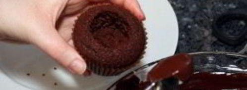 малиновые капкейки. Шаг 5