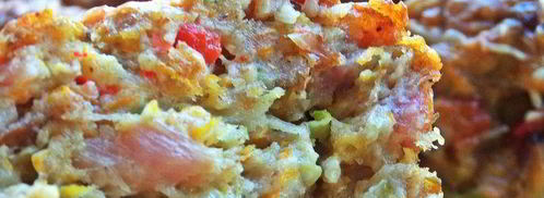 несладкие кексы с кабачком и тыквой. Шаг 18