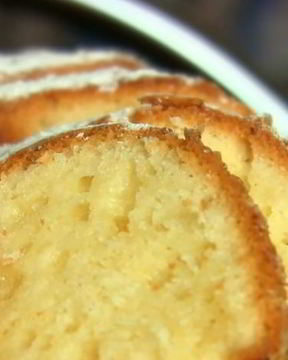 Нежный кекс с творогом