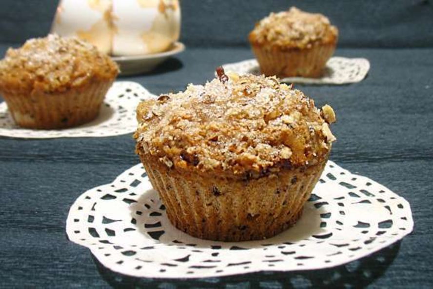 Рецепт овсяных кексов с грушей