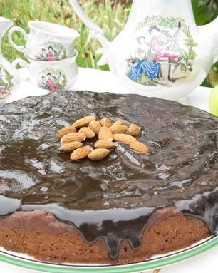 Шоколадно-кабачковый кекс