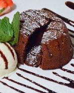 Шоколадный фондан