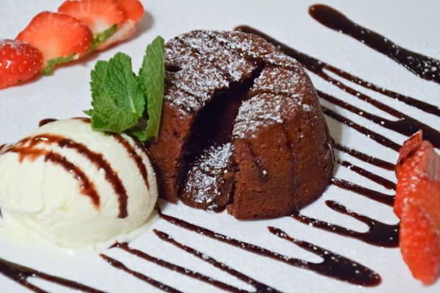 Рецепт шоколадного фондана