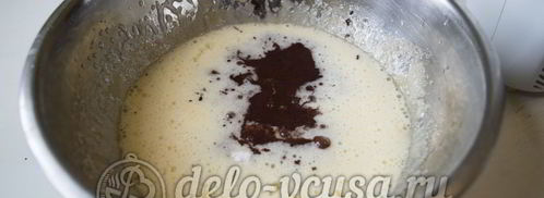 шоколадные капкейки с кремом. Шаг 5