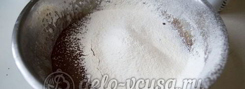 шоколадные капкейки с кремом. Шаг 7