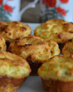 Творожные кексы с изюмом