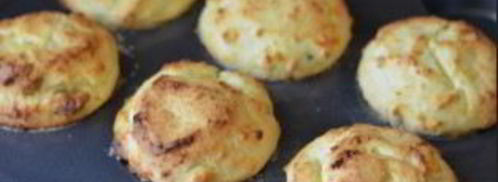 творожные кексы с изюмом. Шаг 4