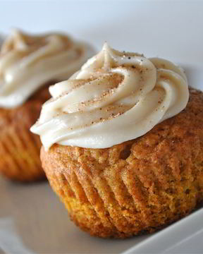 Тыквенные капкейки