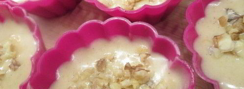 тыквенные кексы с корицей и орехами. Шаг 4