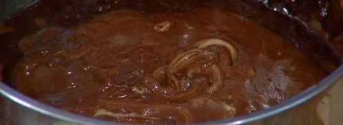 ванильно-шоколадный фондан. Шаг 5