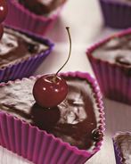 Вишнево-шоколадные кексы