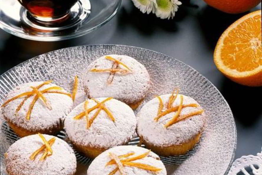 Рецепт воздушных апельсиновых кексиков