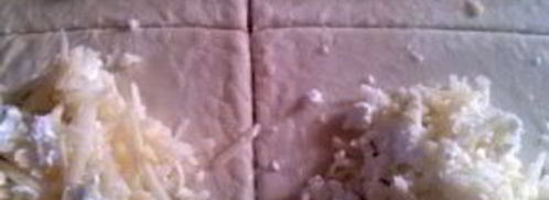 хачапури из готового слоеного теста. Шаг 5