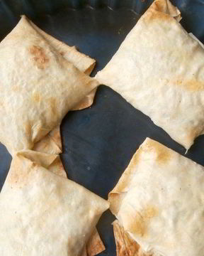 Хачапури из лаваша с сыром