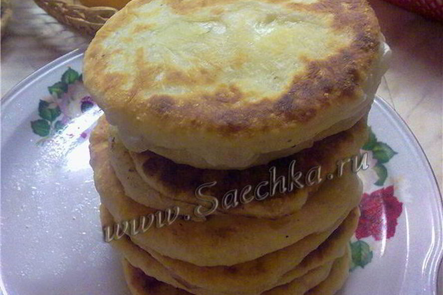 Рецепт хачапури на сковороде