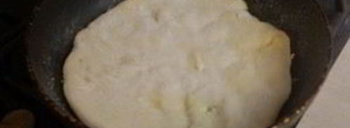 хачапури с сулугуни на сковороде. Шаг 8