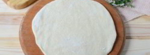 хачапури с сыром и персиками. Шаг 7