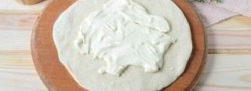 хачапури с сыром и персиками. Шаг 8