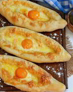 Хачапури с сыром по аджарски