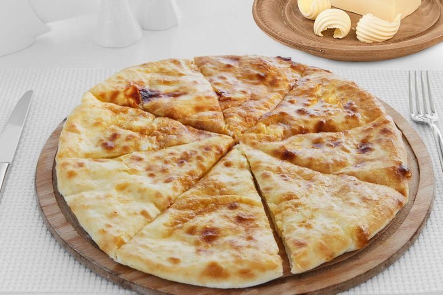 Рецепт хачапури с творогом на сковороде на кефире