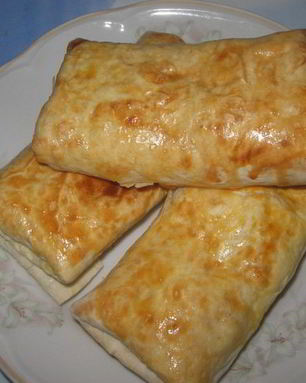 Ленивый хачапури из лаваша